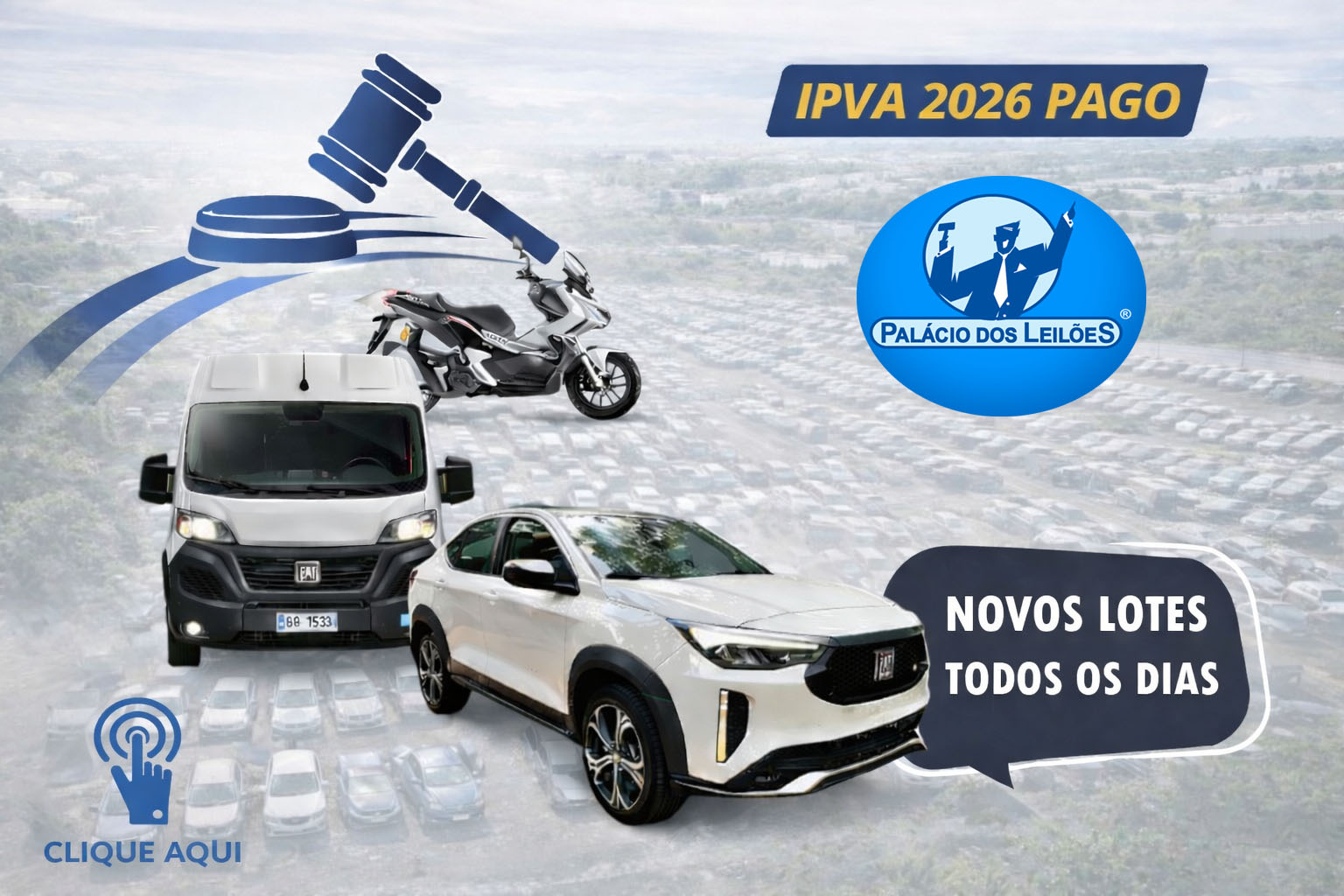 Leilão de Motos / Terça-Feira 03/02/2026