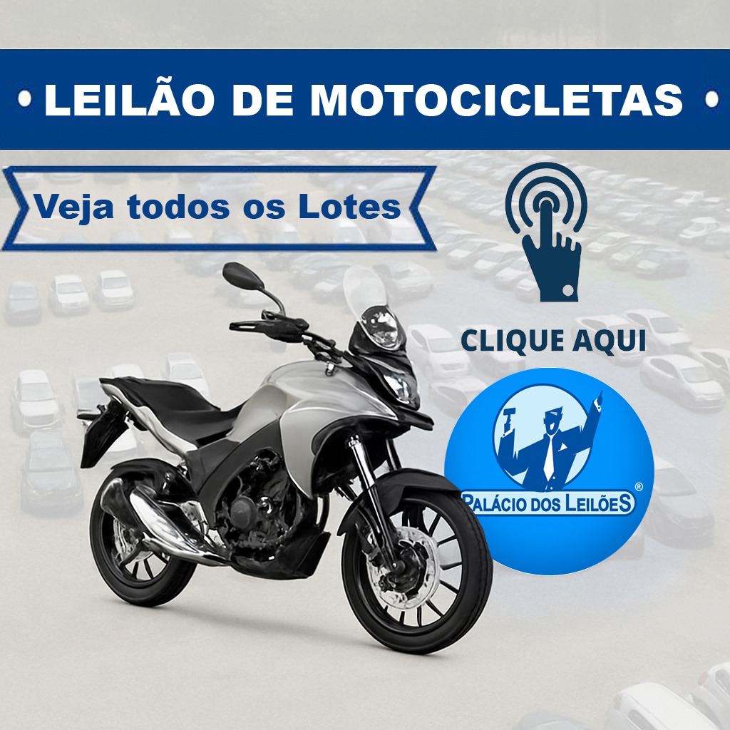 Leilão de Motos / Terça-Feira 27/05/2025